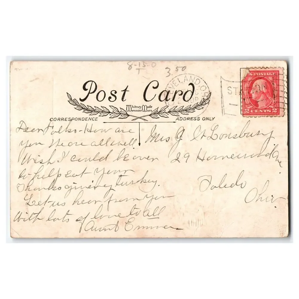 Postcard discover charming